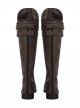 Game Devil May Cry 3 Halloween Cosplay Vergil Accessories Brown Boots