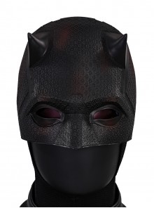 Daredevil Born Again Season 2 Halloween Cosplay Daredevil Black Battle Suit Accessories Helmet