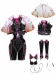 Naraka Bladepoint Halloween Cosplay Tessa 2674 Dark Night Raid Costume Set Without Shoes