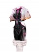 Naraka Bladepoint Halloween Cosplay Tessa 2674 Dark Night Raid Costume Set Without Shoes