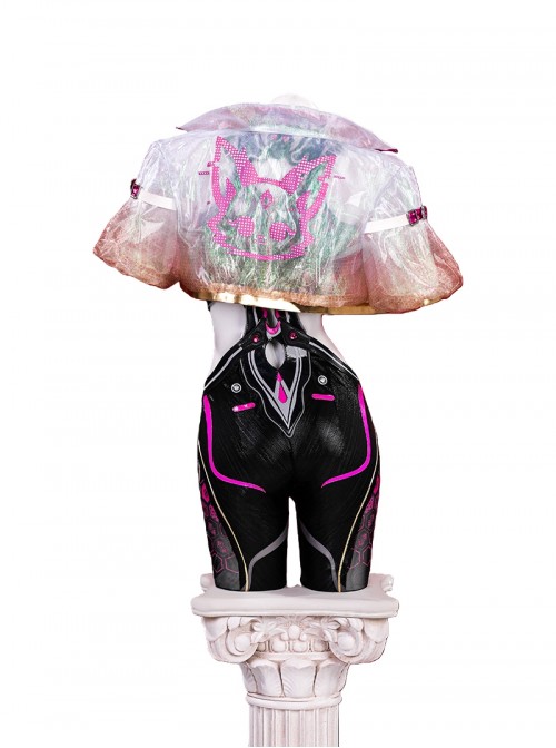 Naraka Bladepoint Halloween Cosplay Tessa 2674 Dark Night Raid Costume Set Without Shoes