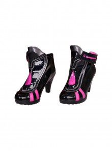Naraka Bladepoint Halloween Cosplay Tessa 2674 Dark Night Raid Accessories Black High Heels