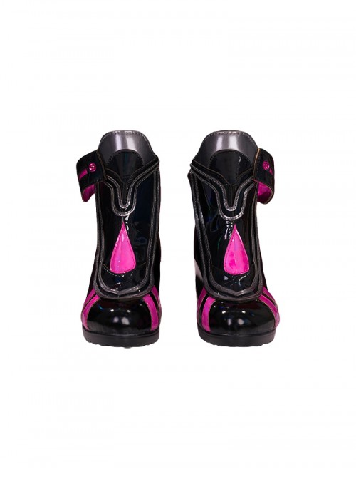 Naraka Bladepoint Halloween Cosplay Tessa 2674 Dark Night Raid Accessories Black High Heels