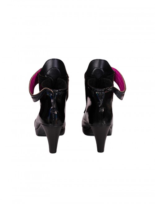 Naraka Bladepoint Halloween Cosplay Tessa 2674 Dark Night Raid Accessories Black High Heels