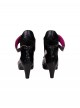 Naraka Bladepoint Halloween Cosplay Tessa 2674 Dark Night Raid Accessories Black High Heels