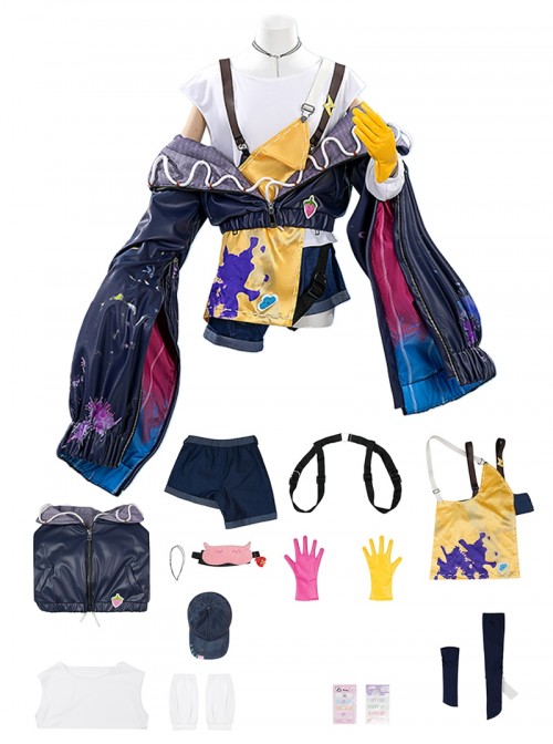 Game Arknights Halloween Cosplay Tippi Costume Set