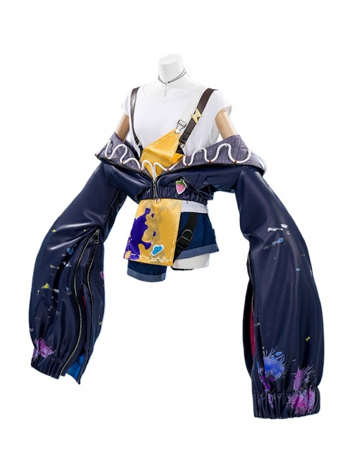 Game Arknights Halloween Cosplay Tippi Costume Set