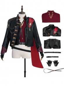 Game Final Fantasy XIV Halloween Cosplay Prince Noctis Lucis Caelum Costume Set Without Shoes