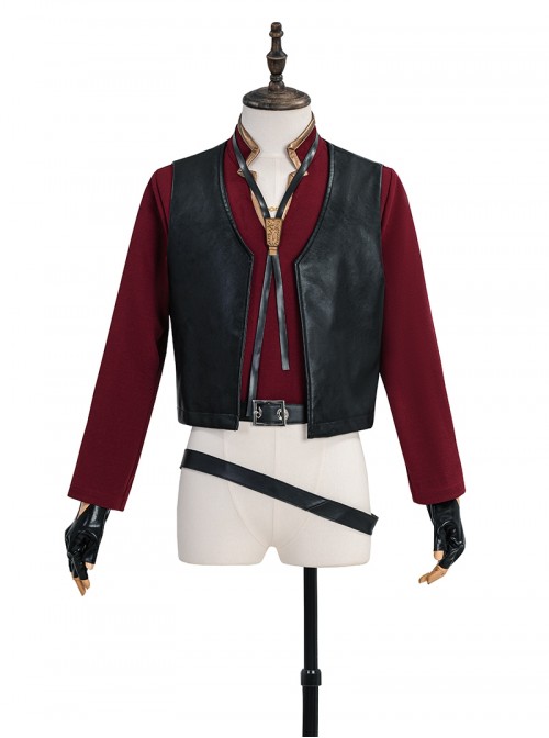 Game Final Fantasy XIV Halloween Cosplay Prince Noctis Lucis Caelum Costume Set Without Shoes