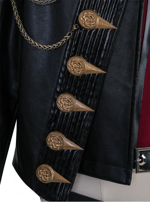 Game Final Fantasy XIV Halloween Cosplay Prince Noctis Lucis Caelum Costume Set Without Shoes