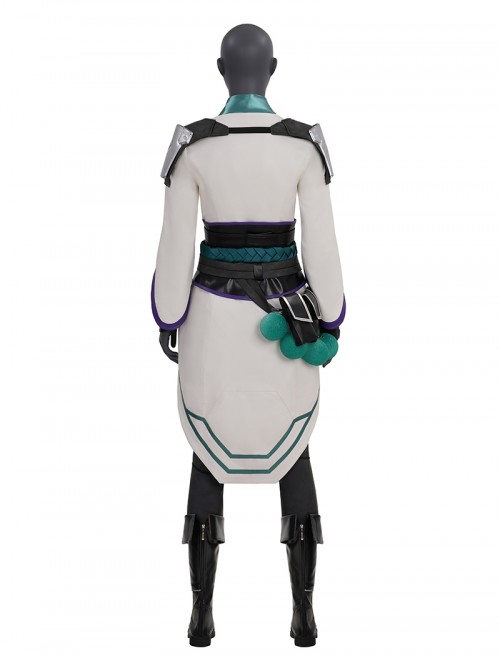 Games Valorant Halloween Cosplay Sage Costume Set Without Shoes