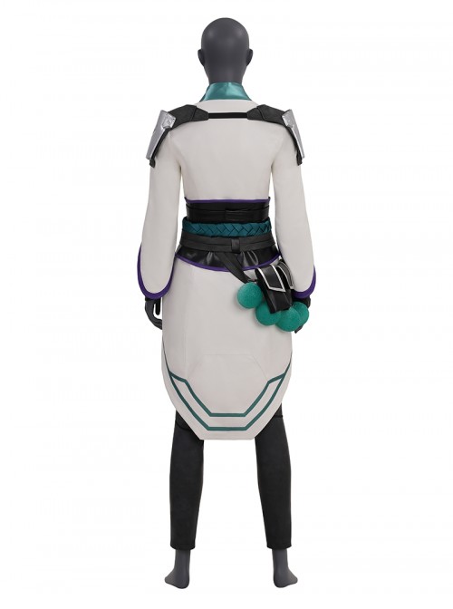 Games Valorant Halloween Cosplay Sage Costume Set Without Shoes