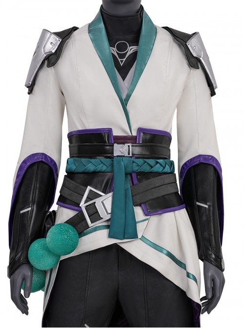 Games Valorant Halloween Cosplay Sage Costume Set Without Shoes