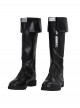 Games Valorant  Halloween Cosplay Sage Accessories Black Boots