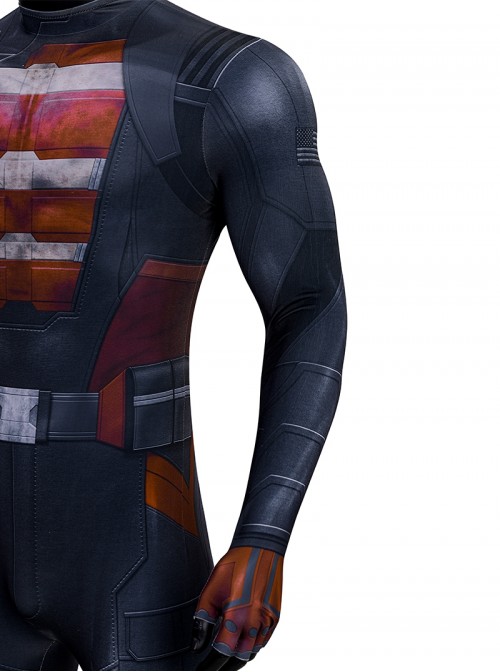 Thunderbolts Halloween Cosplay John F. Walker Bodysuit Costume Set