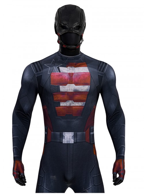 Thunderbolts Halloween Cosplay John F. Walker Bodysuit Costume Set