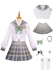 Game Honkai Star Rail Halloween Cosplay Firefly Spring Missive Costume Set Without Shoes