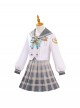 Game Honkai Star Rail Halloween Cosplay Firefly Spring Missive Costume Set Without Shoes