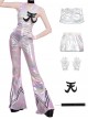 New Panty Stocking With Garterbelt Halloween Cosplay Polyester Costume Set