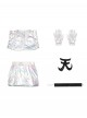 New Panty Stocking With Garterbelt Halloween Cosplay Polyester Costume Set