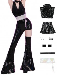 New Panty Stocking With Garterbelt Halloween Cosplay Polyurethane Costume Set