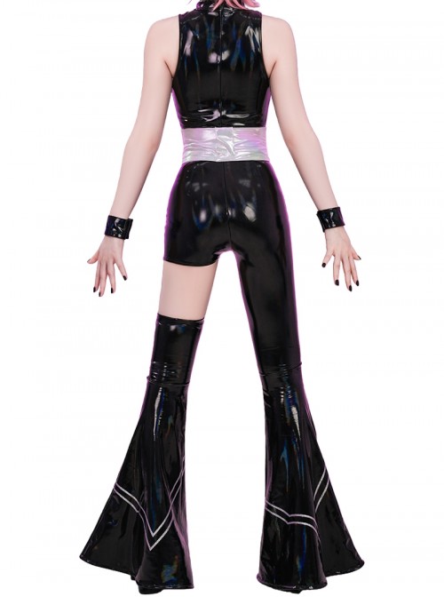 New Panty Stocking With Garterbelt Halloween Cosplay Polyurethane Costume Set