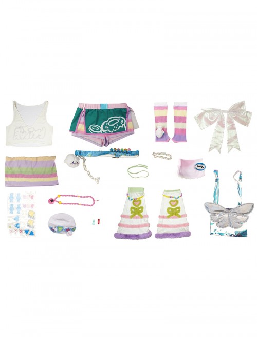 Game Path To Nowhere Halloween Cosplay Poffy Costume Set