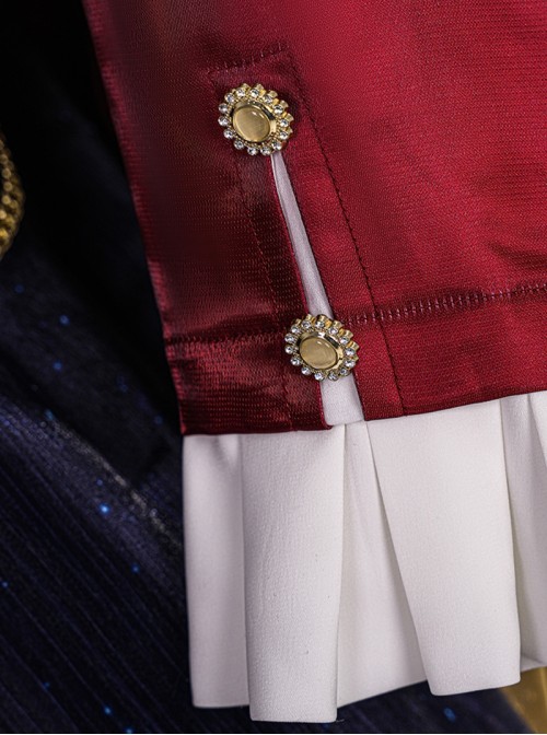 Game Identity V Halloween Cosplay Philippe Wax Artist Astrologer Costume Set