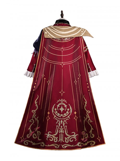 Game Identity V Halloween Cosplay Philippe Wax Artist Astrologer Costume Set