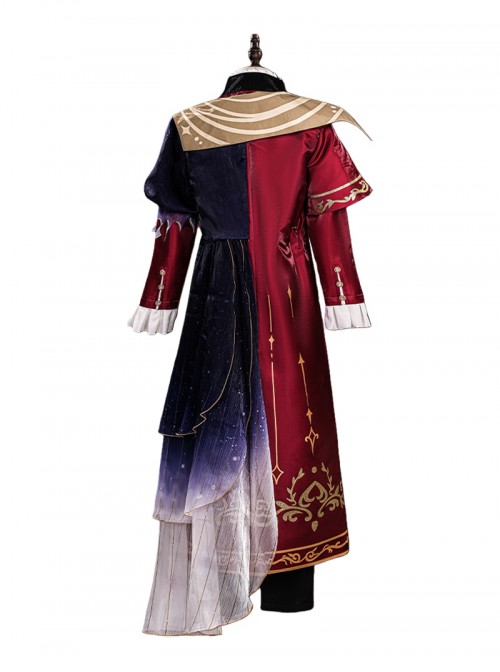 Game Identity V Halloween Cosplay Philippe Wax Artist Astrologer Costume Set