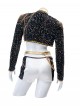 K-Pop Demon Hunters Halloween Cosplay Rumi Costume Set Without Shoes