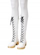 K-Pop Demon Hunters Halloween Cosplay Rumi Accessories White Boots