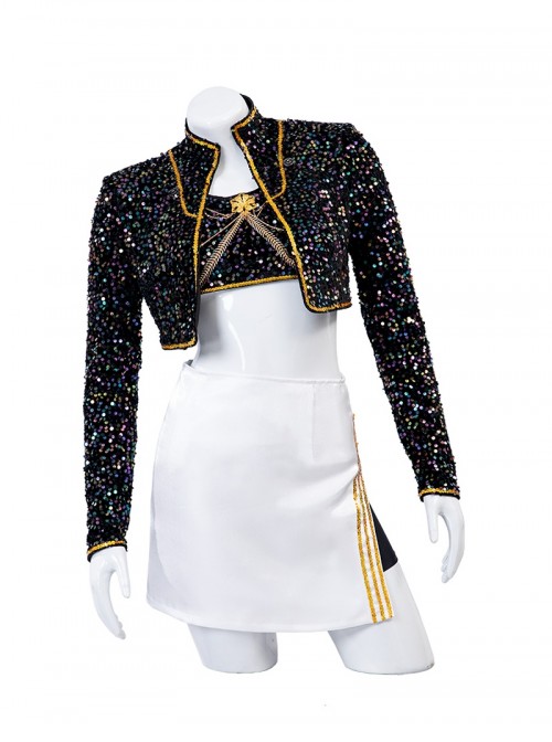 K-Pop Demon Hunters Halloween Cosplay Mira Costume Set Without Shoes