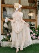 Sunset Glow Series Classic Lolita Daily Versatile Chiffon Thin Tulle Long Shawl