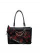 Maze Butterfly Series Kawaii Fashion Chic Exquisite Butterfly Chain Transparent Layer Large Capacity Tote Bag