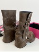British Punk Lolita Thick Sole Fashion Trendy Western Jeans Tube Martin Boots