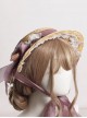 Summer Spring Classic Lolita Vintage Elegant Lady Lace Ribbon Flower Straw Flat Cap
