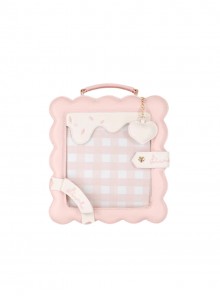 Small Cookies Series Kawaii Fashion Sweet Cute Japanese Square Transparent Layered Itabag Bag Crossbody Backpack