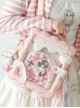 Small Cookies Series Kawaii Fashion Sweet Cute Japanese Square Transparent Layered Itabag Bag Crossbody Backpack