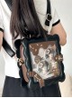 Small Cookies Series Kawaii Fashion Sweet Cute Japanese Square Transparent Layered Itabag Bag Crossbody Backpack