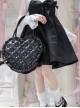 Love Pillow Series Sweet Lolita Luxurious Japanese Pleated Dot Single Shoulder Bag