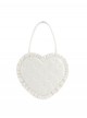 Love Pillow Series Sweet Lolita Luxurious Japanese Pleated Dot Single Shoulder Bag
