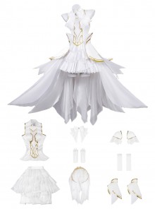 Date A Live Halloween Cosplay Tobiichi Origami Elf Costume Set