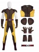 Deadpool & Wolverine Halloween Cosplay Wolverine Brown Battle Suit Costume Set Without Shoes And Wolf Claw