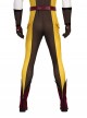 Deadpool & Wolverine Halloween Cosplay Wolverine Brown Battle Suit Costume Set Without Shoes And Wolf Claw