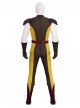 Deadpool & Wolverine Halloween Cosplay Wolverine Brown Battle Suit Costume Set Without Shoes And Wolf Claw