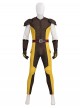 Deadpool & Wolverine Halloween Cosplay Wolverine Brown Battle Suit Costume Set Without Shoes And Wolf Claw