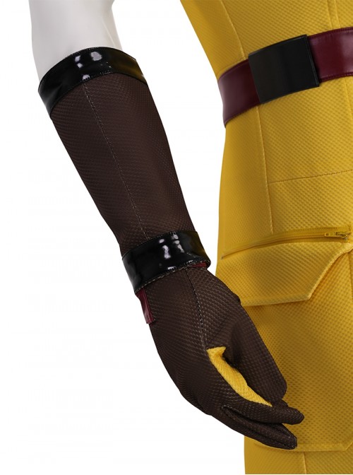 Deadpool & Wolverine Halloween Cosplay Wolverine Brown Battle Suit Costume Set Without Shoes And Wolf Claw