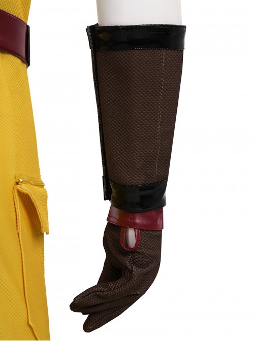 Deadpool & Wolverine Halloween Cosplay Wolverine Brown Battle Suit Costume Set Without Shoes And Wolf Claw