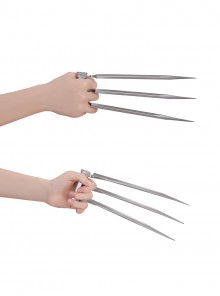 Deadpool & Wolverine Halloween Cosplay Wolverine Brown Battle Suit Accessories Wolf Claw